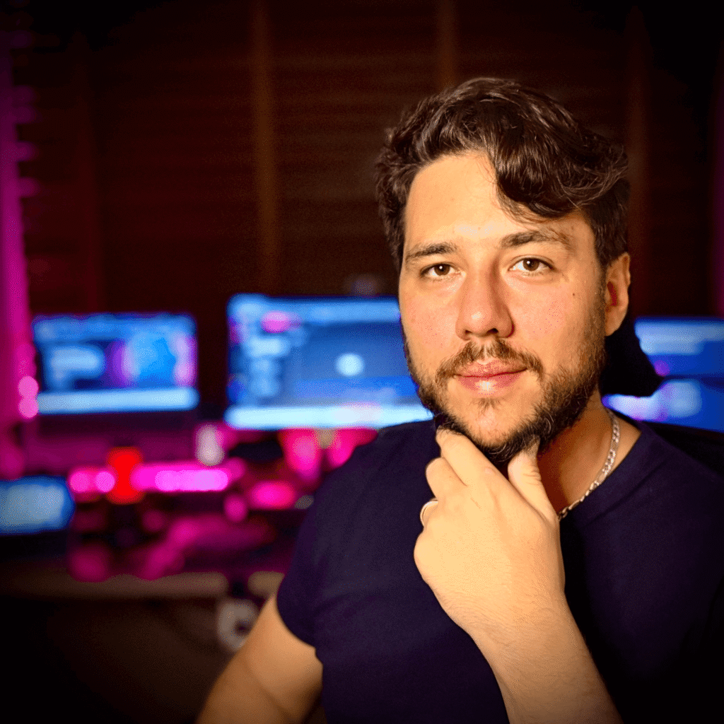 Foto de Renato, criador do Método Minerva, curso que ensina a criar inteligências artificiais personalizadas (GPTs customizados) para empreendedores e criadores de conteúdo.